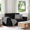 vidaXL Sofa Chair Black 160 x 78 x 84 cm Artificial Leather - 2 of 4