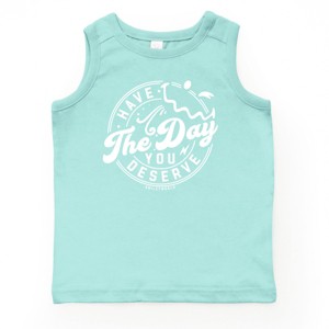 The Juniper Shop SmileyWorld Have The Day You Deserve Circle Youth Tank Top - 1 of 4