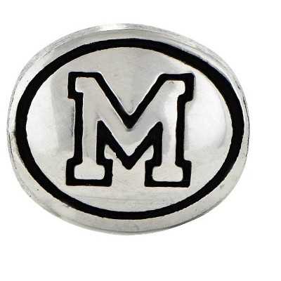 Black Bow Jewelry Sterling Silver University of Memphis Collegiate Bead Charm
