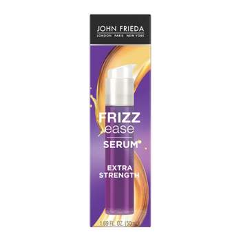 John Frieda Frizz Ease Extra Strength Hair Serum, Nourishing Treatment Argan, Coconut, and Moringa Oil - 1.69 fl oz