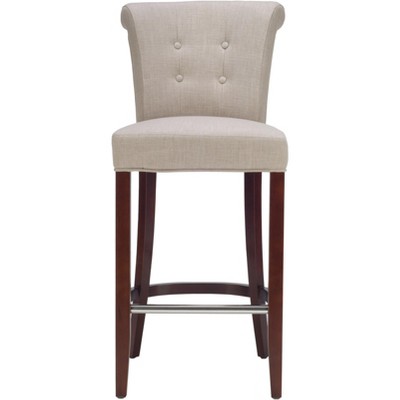 Addo Bar Stool - True Taupe - Safavieh