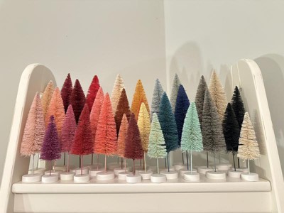 9 Sisal Bottle Brush Tree, Ombre - 5 Color Options – Shop Sweet Lulu