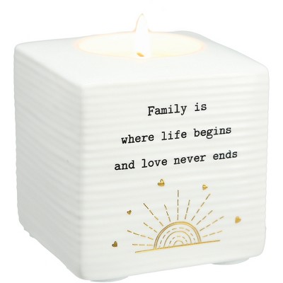 Pavilion Gift Company - Family - 2.75" Tealight Holder  - Candle Holders