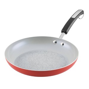 Farberware Disney Bon Voyage 11" Ceramic Nonstick Frying Pan Red: Large 11 Inch Fry Pan, Dishwasher-Safe, Electric & Gas Compatible - 1 of 4