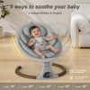 BabyBond Baby Swings for Infants Bluetooth Infant Swing with 5 Speeds & Positions,10 Preset Lullabies and Remote Control - 3 of 4