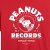 Women's - Peanuts - Snoopy Vinyl Cropped Graphic T-Shirt - 2 of 4