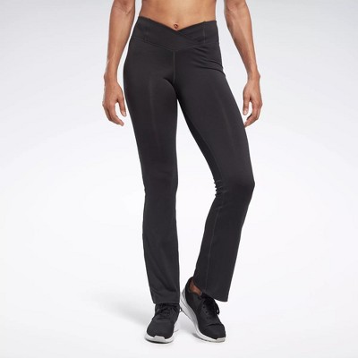 Reebok Womens Classics Advance Yoga Pants, Black, Large 