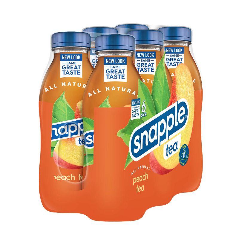 Snapple Peach Tea - 6pk/16 fl oz Bottles, 5 of 11