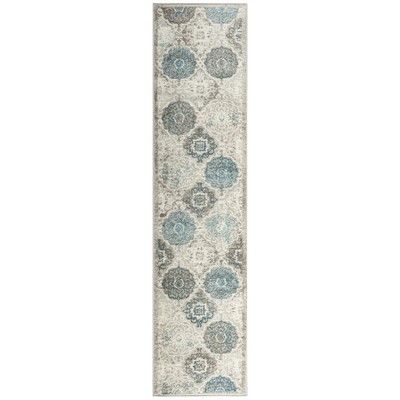 Home Dynamix Boho Andorra Gray-Blue Area Rug