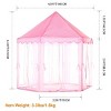 Racxily Kids Play Tents Princess for Girls Princess Castle Children Playhouse Indoor Outdoor Use - 4 of 4
