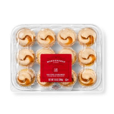 Holiday Salted Caramel Mini Cupcakes - 12ct/10oz - Wondershop™