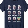 Boys' - The Mandalorian - Mandalorian Moods Short Sleeve Graphic T-Shirt - 2 of 4