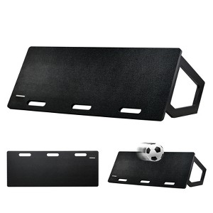 VEVOR Soccer Rebounder Board, 45"X18" Portable Soccer Wall with 2 Angles Rebound, Foldable HDPE Kickback Rebound Board, Soccer Training Equipment - 1 of 4