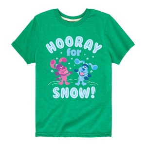 Boys' - Blue's Clues & You! - Hooray For Snow Short Sleeve Graphic T-Shirt - 1 of 4