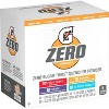 Gatorade G Zero Powder Variety Packets 40 count 10 Glacier Freeze, 10 Fruit Punch, 10 Grape, and 10 Orange - image 3 of 4