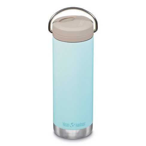 Klean Kanteen 16oz Tkwide Insulated Stainless Steel Water Bottle With Twist  Straw Cap - Blue : Target