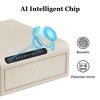 UNISOAR Biometric Fingerprint Jewelry Safe Home Leather Wrapped Slide-Away Drawer Digital Keypad & Fingerprint Lock - 2 of 4