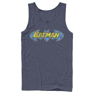 Men's Batman Logo Retro Wing Tank Top - 1 of 3