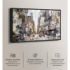 Art Remedy In the City Minimalist collage style wall art Framed - 3 of 4