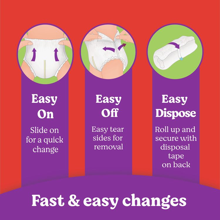 Huggies Little Movers HuggFit 360 Diapers - (Select Size and Count), 4 of 13