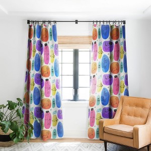 1pc Blackout Window Curtain Panel - Deny Designs - 1 of 3