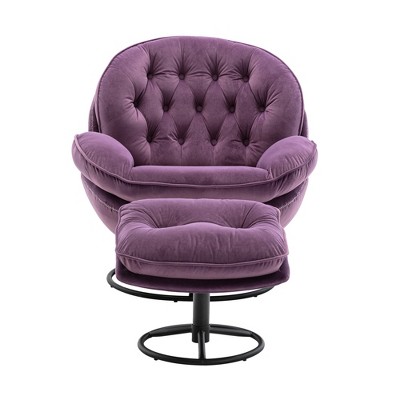 Accent TV Chair with ottoman
