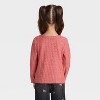 Toddler Girls' Pointelle Long Sleeve T-Shirt - Cat & Jack™ - 2 of 3