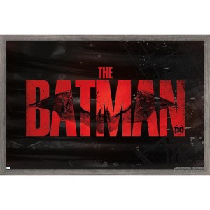 Trends International DC Comics The Batman - Logo Framed Wall Poster Prints - 1 of 4
