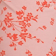 sunset coral snowdrop floral