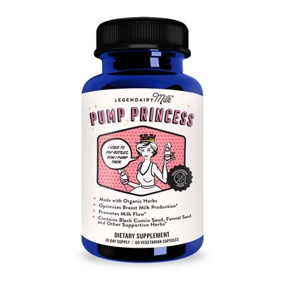 Legendairy Milk Pump Princess Lactation Supplement - 60ct