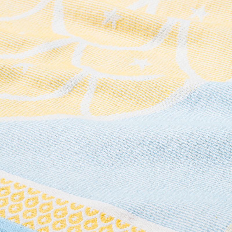 Pineapple Icon Sand Resist Towel Vibrant Yellow - Sun Squad&#8482;, 3 of 5