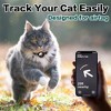 Airtag Cat Collar Breakaway, Reflective Kitten Collar with Apple Air Tag Holder and Bell - 2 of 4