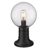 Z-Lite Laurent 1 - Light Lantern in  Black - 3 of 4