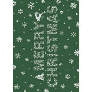 Fulvari Christmas Rug Holiday Merry Christmas Non-Slip Doormat Runner Rug Decorative Xmas Kitchen Floor Mat for Home Decoration - 1 of 4
