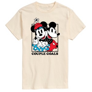 Men's - Disney - Couple Goals Short Sleeve Graphic T-Shirt - 1 of 4