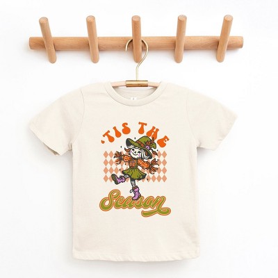 The Juniper Shop Tis The Season Scarecrow Toddler Short Sleeve Tee