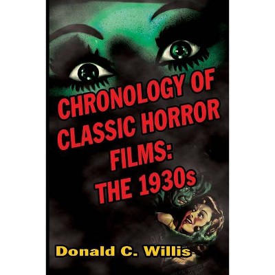 Chronology of Classic Horror Films - by  Donald C Willis (Paperback)