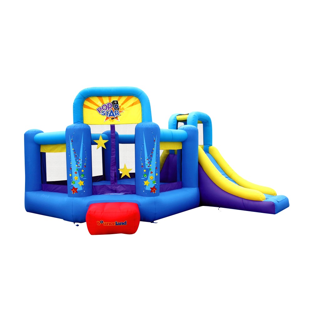 UPC 693349191432 product image for Bounceland Pop Star Bounce House with Slide | upcitemdb.com