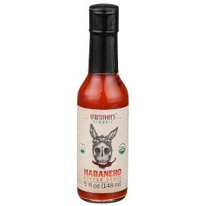 Hot Sauce Habanero Pepper Sauce by O'Brother  -  5 fl oz Bottle - 1 of 1