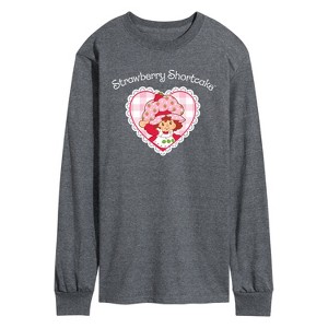 Men's - Strawberry Shortcake - Coquette Heart-Men's Long Sleeve Graphic T-Shirt Long Sleeve Graphic T-Shirt - 1 of 3