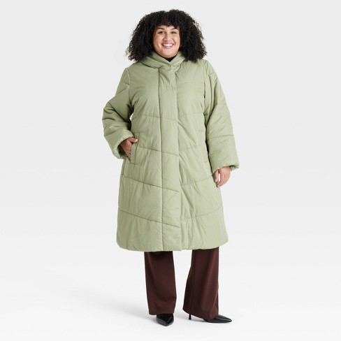 Long puffer jacket target hotsell