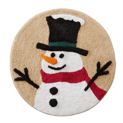 Buy: Winter Joy Snowman Doormat Winter Christmas Art