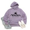 Simply Sage Market Women's Graphic Hoodie Witches Be Crazy Hat - 2 of 3