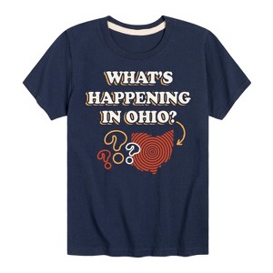 Boys' - Instant Message - Whats Happening In Ohio Short Sleeve Graphic T-Shirt - 1 of 4