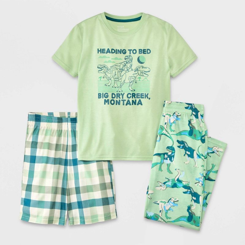 Boys' 3pc Short Sleeve Pajama Set - Cat & Jack™, 1 of 6