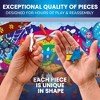 QUOKKA 60 Piece Puzzles Set for Kids Ages 4 5 6 – 4 Set Glow-in-The-Dark Puzzles for Kids - 4 of 4