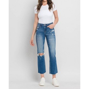 Women's Receptive High Rise Kick Flare Jeans - LOVERVET - 1 of 3