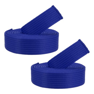 Unique Bargains Coach Teaching Practice Martial Arts Taekwondo Belts 2 Pcs