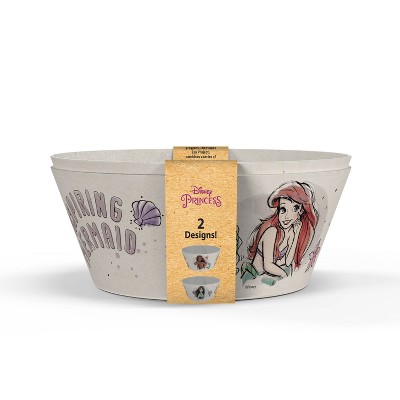 Zak Designs 22oz 2pk Melamine and Bamboo Bowl Set