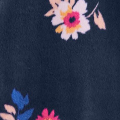 navy graphic floral